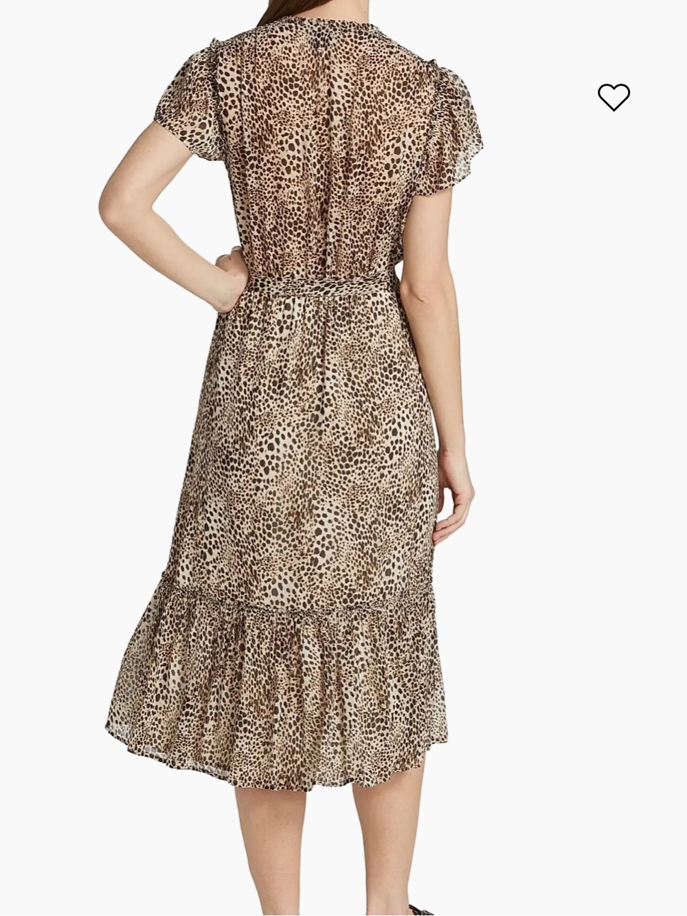 NWT Paige Laramie Leopard Silk Dress - Picture 4 of 14